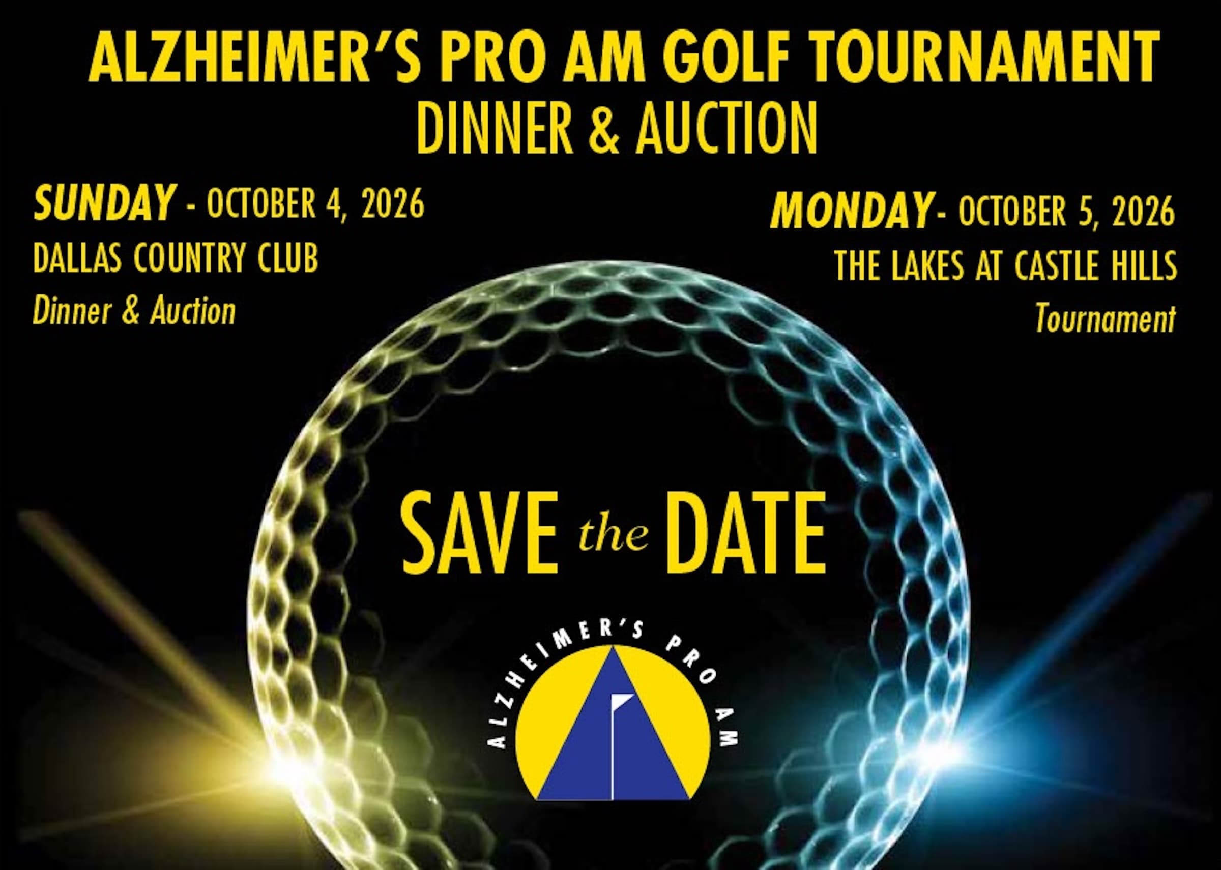 ALZHEIMERS PRO AM 2026 Save the Date
